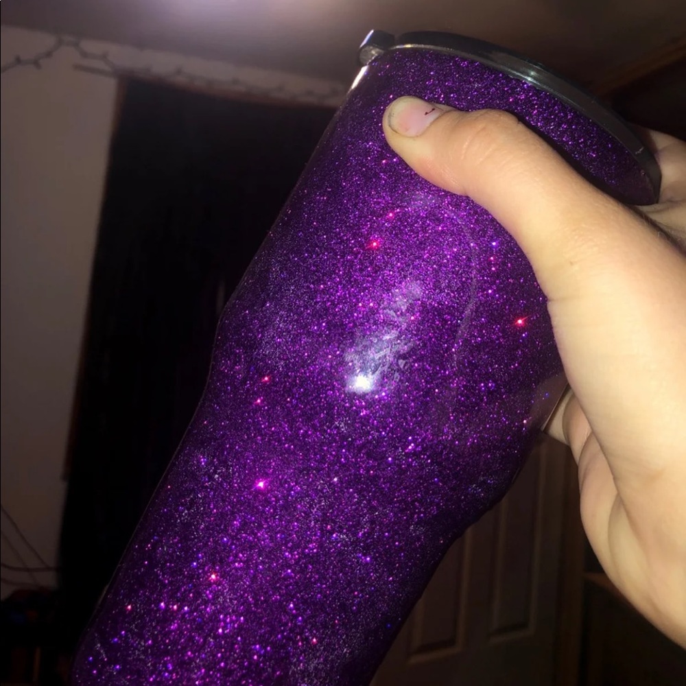 Purple tumbler